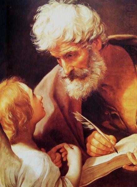 Guido Reni St Matthew and the angel china oil painting image